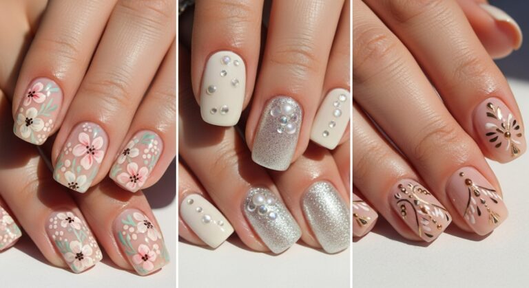 17 Boho Wedding Nails: Free-Spirited Bridal Nail Ideas for Your Big Day