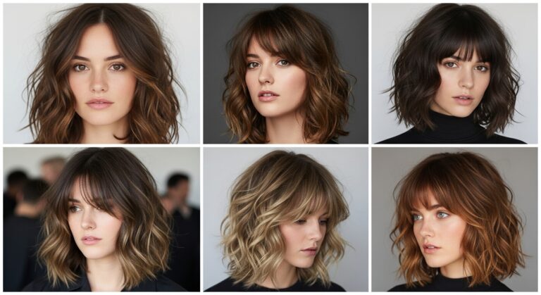 15 Stunning Medium-Length Haircuts for Wavy Hair in 2025